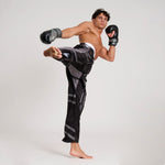 Pantalons Kickboxing WAKO Leone AB992 Noir 