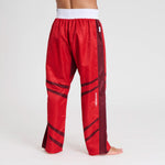 Pantalons Kickboxing WAKO Leone AB992 Rouge 