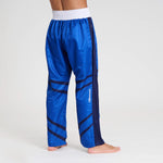 Pantalons Kickboxing WAKO Leone AB992 Bleu 