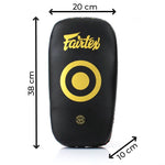 Pao Fairtex Microfibre Standard Courbé KPLC5 Noir 