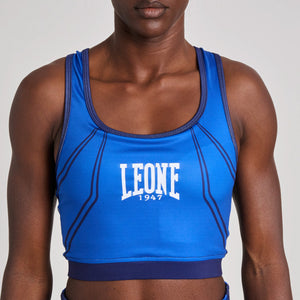 Protège-poitrine femme Leone WAKO AB993 Bleu-Combat Arena