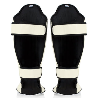 Protège-tibias Fairtex Compétition SP5 avec protège-pieds Blanc