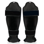 Protège-tibias Fairtex Compétition SP5 avec protège-pieds Noir