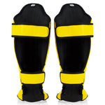 Protège-tibias Fairtex Compétition SP5 avec protège-pieds Jaune