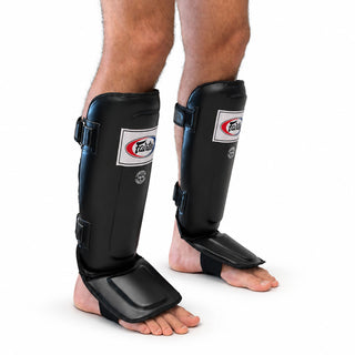 Protège-tibias Fairtex Double Padded SP3 avec repose-pieds