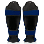 Protège-tibias Fairtex Compétition SP5 avec protège-pieds Bleu