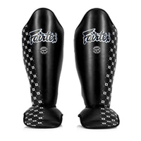 Protège-tibias Fairtex Compétition SP5 avec repose-pieds Noir 
