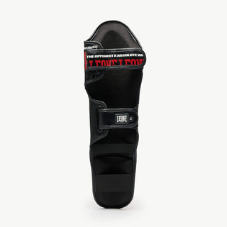Protège-tibias Leone MMA Cage PT163 Gris foncé 