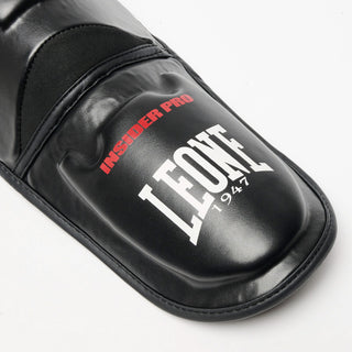 Protège-tibias Leone MMA Cage PT163 Gris foncé 