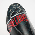 Protège-tibias Leone MMA Cage PT163 Gris foncé 