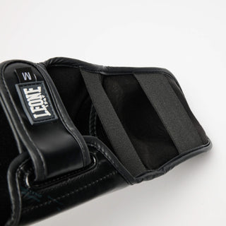 Protège-tibias Leone MMA Cage PT163 Gris foncé 