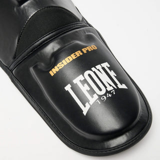 Protège-tibias Leone MMA Cage PT163 Rouge 