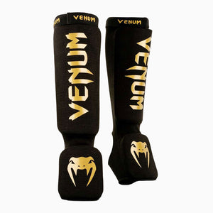 Protège-tibias avec protège-pieds à chaussette Venum Kontact 