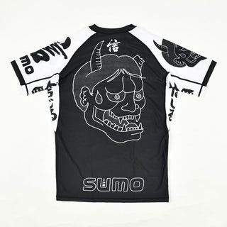 Rashguard Half Sumo Sugoi Ranked Blanc-Combat Arena