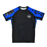 Rashguard Half Sumo Sugoi Ranked Bleu-Combat Arena