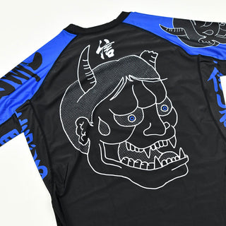 Rashguard Half Sumo Sugoi Ranked Bleu-Combat Arena