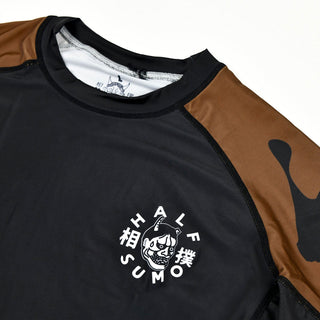 Rashguard Half Sumo Sugoi Ranked Marron-Combat Arena