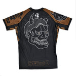 Rashguard Half Sumo Sugoi Ranked Marron-Combat Arena