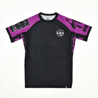 Rashguard Half Sumo Sugoi Ranked Violet-Combat Arena