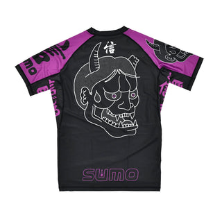 Rashguard Half Sumo Sugoi Ranked Violet-Combat Arena