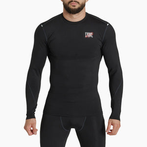 Rashguard Leone Primal Instinct AB909 maniche lunghe Nero-Combat Arena