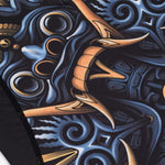 Rashguard Manto Barong maniche corte Nero-Combat Arena