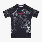 Rashguard Manto Flux manches courtes Noir-Combat Arena