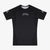 Rashguard Manto Ranked 25 maniche corte Nero-Combat Arena