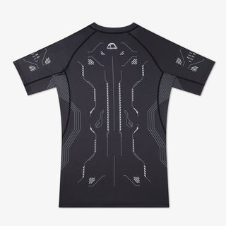 Rashguard Manto Shield manches courtes Noir-Combat Arena