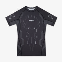 Rashguard Manto Shield manches courtes Noir-Combat Arena