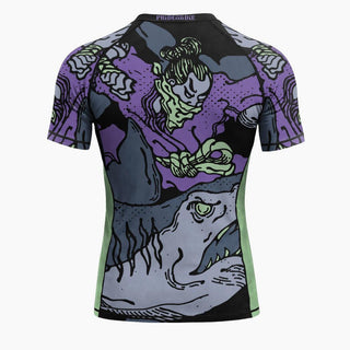 Rashguard Pride or Die Dangerous Water V2 maniche corte-Combat Arena