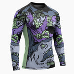 Rashguard Pride or Die Dangerous Water V2 maniche lunghe-Combat Arena
