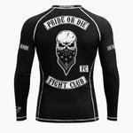 Rashguard Pride or Die Fight Club maniche lunghe-Combat Arena