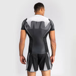 Rashguard Venum Adrenaline manches courtes Noir-gris 