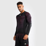 Rashguard Venum G-Fit Air manches longues Noir-rouge 