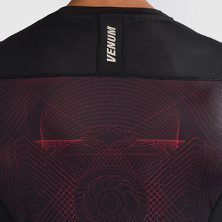 Rashguard Venum G-Fit Air manches longues Noir-rouge 