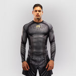 Rashguard Venum Galactic 3.0 maniche lunghe Nero-oro-Combat Arena