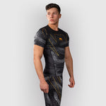 Rashguard Venum Matupa maniche corte Nero-grigio-Combat Arena