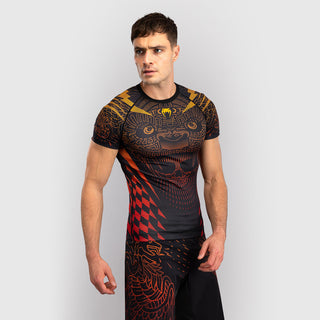 Rashguard Venum Quetzal Fury manches courtes Noir-rouge 