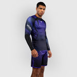 Rashguard Venum Tekken 8 Kazuya maniche lunghe Nero-viola-Combat Arena
