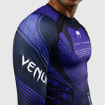 Rashguard Venum Tekken 8 Kazuya maniche lunghe Nero-viola-Combat Arena