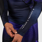 Rashguard Venum Tekken 8 Kazuya maniche lunghe Nero-viola-Combat Arena