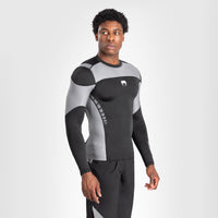 Rashguard Venum Tempête manches longues Noir-Combat Arena