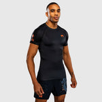 Rashguard Venum Thunder Dragon maniche corte Nero-Combat Arena