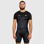 Rashguard Venum x Chimaev Wild Borz maniche corte Nero-Combat Arena