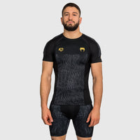 Rashguard Venum x Chimaev Wild Borz manches courtes Noir-Combat Arena