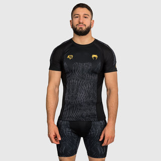 Rashguard Venum x Chimaev Wild Borz maniche corte Nero-Combat Arena