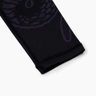 Rashguard Half Sumo Black Mamba Neon manches longues 