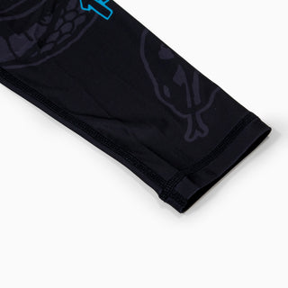 Rashguard Half Sumo Black Mamba Neon manches longues 