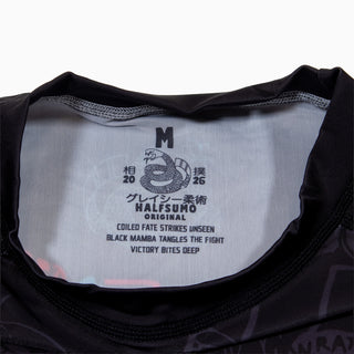 Rashguard Half Sumo Black Mamba Neon manches longues 